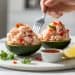 Avocado Stuffed with Crab Meat Recipe