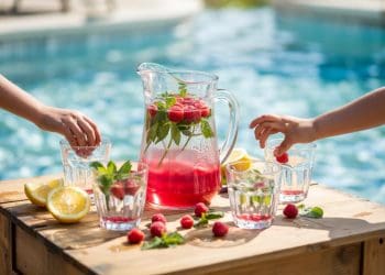 Refreshing Raspberry Mint Lemonade Recipe