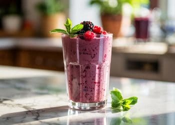Berry Coconut Blast Keto Smoothie