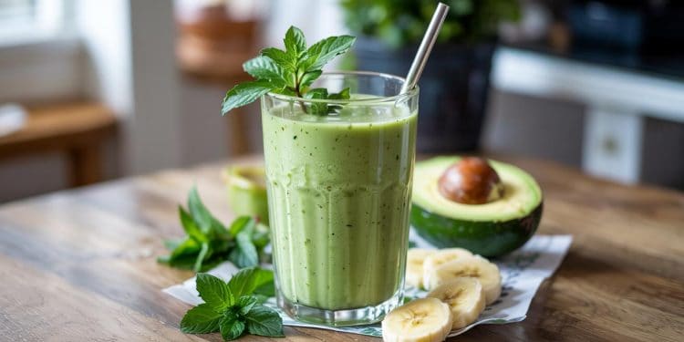 Refreshing Avocado Mint Smoothie Recipe