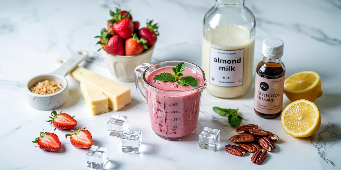 Strawberry Cheesecake Smoothie Ingredients