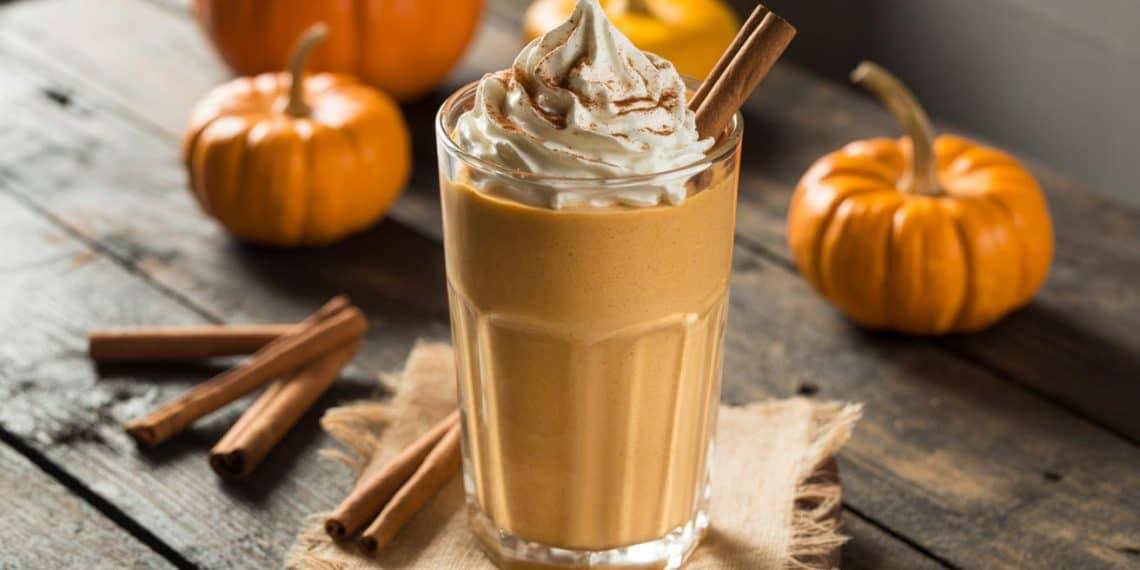 creamy keto pumpkin pie smoothie